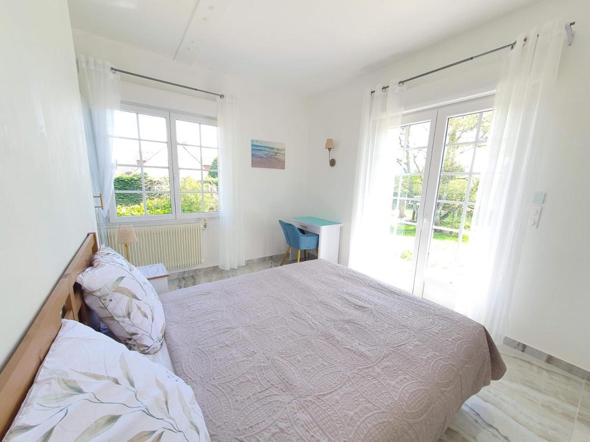 Logement Entier Avec Grand Jardin Et Parking Wifi 6 Et Fibre Berck Buitenkant foto